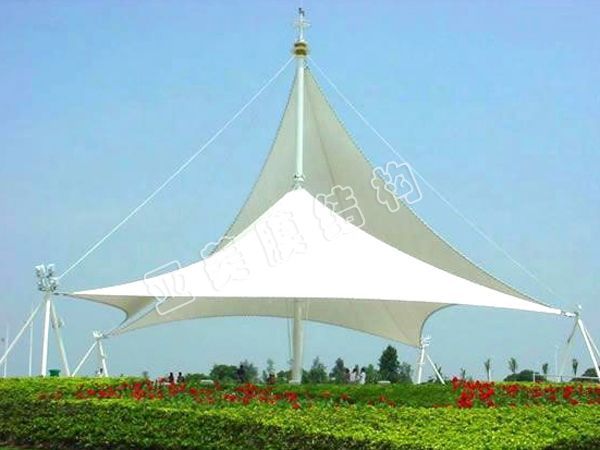 膜结构广场建筑-ym011