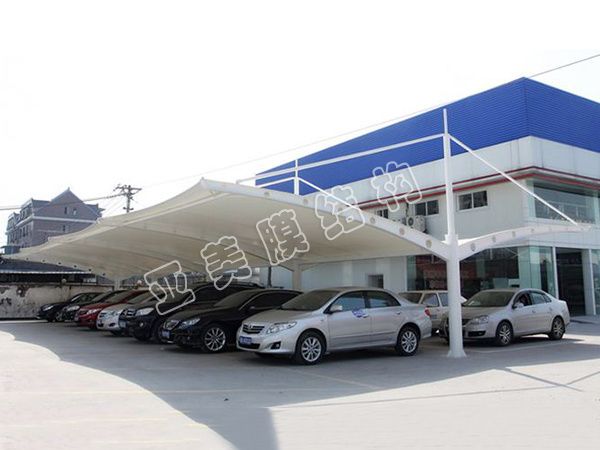 膜结构停车棚-ym046