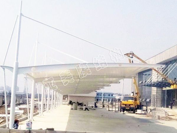 膜结构停车棚-ym040