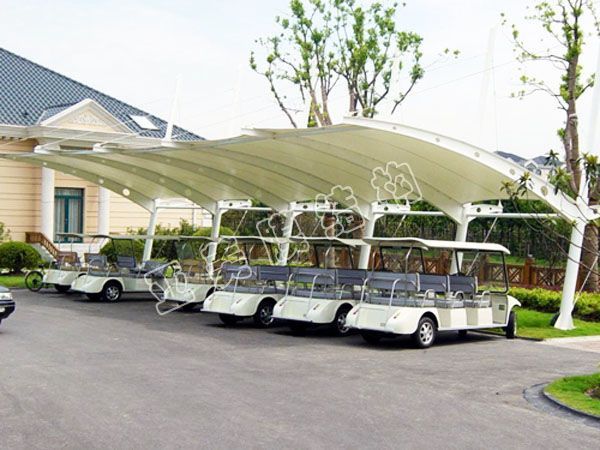 膜结构停车棚-ym039