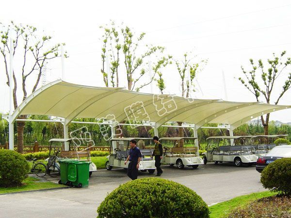 膜结构停车棚-ym036