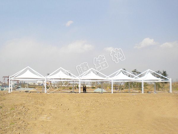 膜结构停车棚-ym033