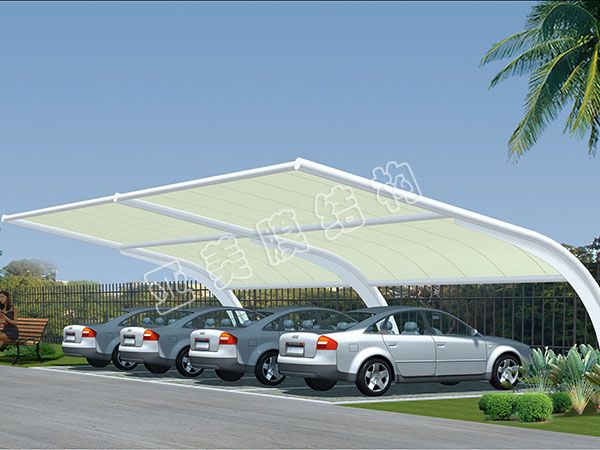 膜结构停车棚-ym032