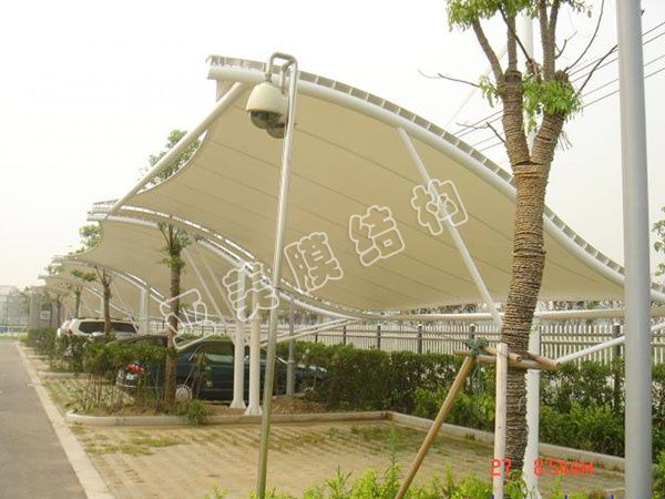 膜结构停车棚-ym027