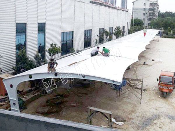 膜结构停车棚-ym024