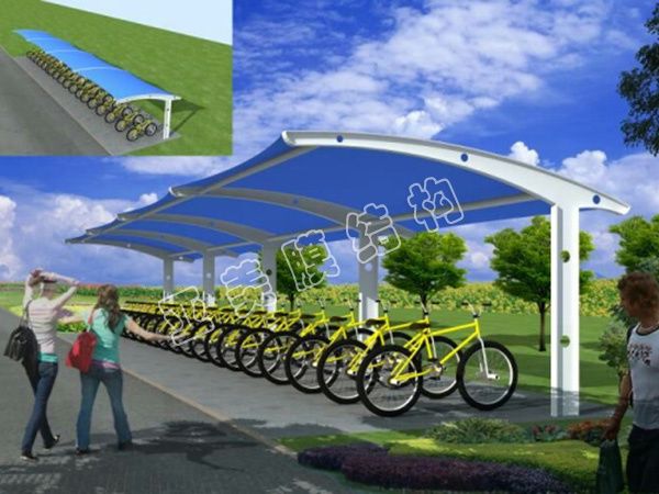 膜结构停车棚-ym009