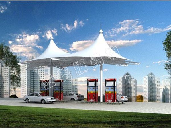 膜结构加油站-YM006