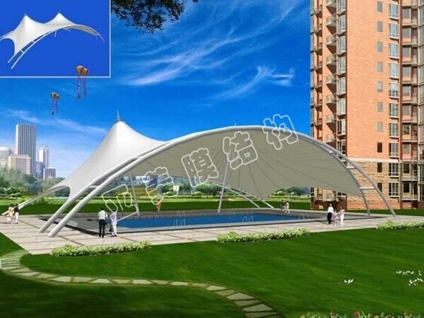 膜结构广场建筑-YM020