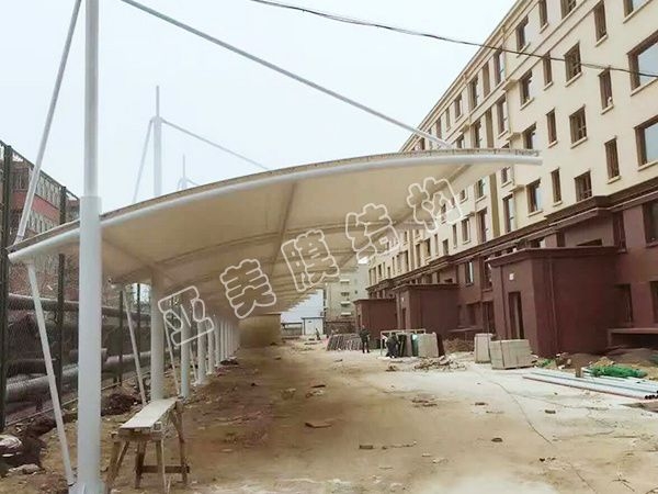 膜结构停车棚-YM044