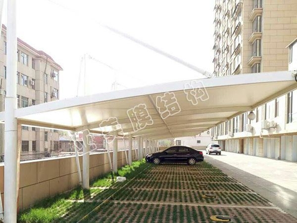 膜结构停车棚-YM038