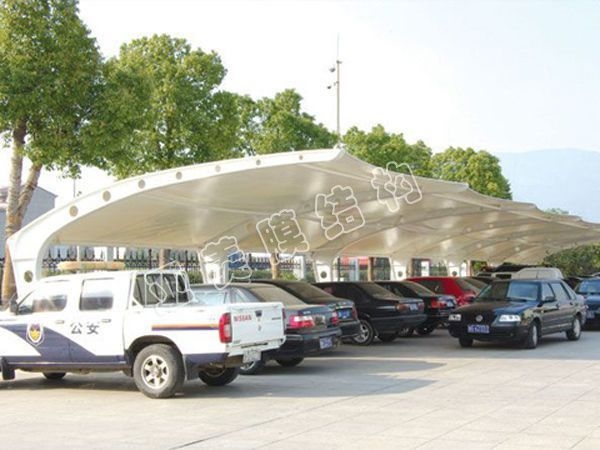 膜结构停车棚-YM037