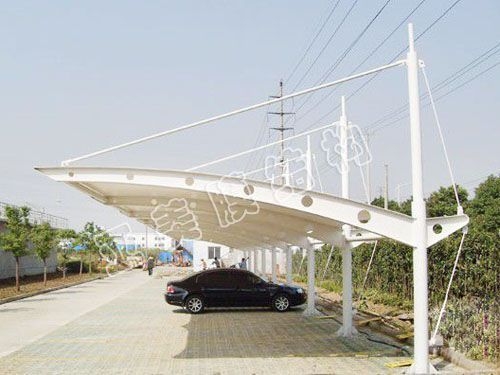 膜结构停车棚-YM035