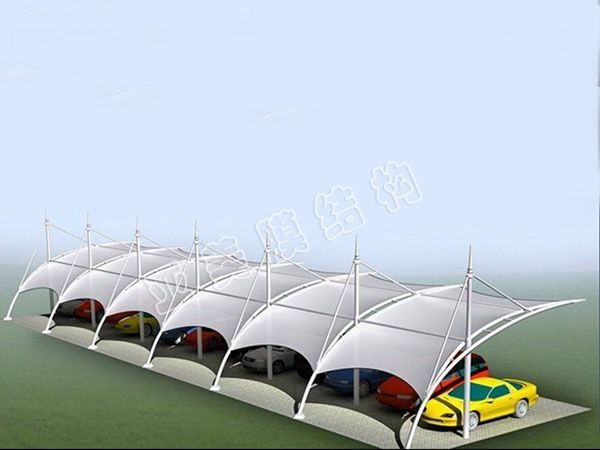 膜结构停车棚-YM025
