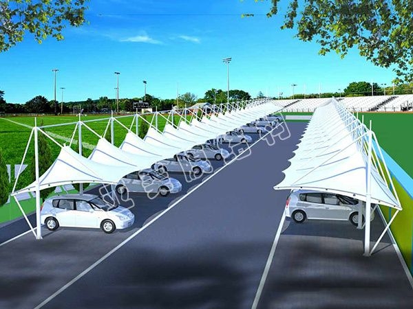 膜结构停车棚-YM016