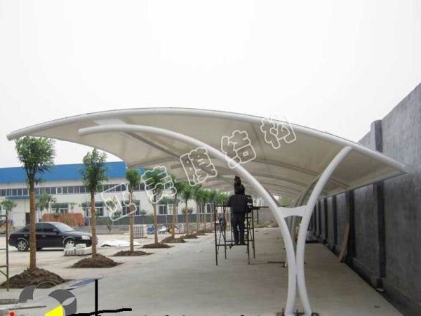 膜结构停车棚-YM014
