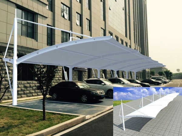 临朐膜结构汽车棚厂家