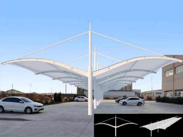 临朐膜结构汽车棚厂家