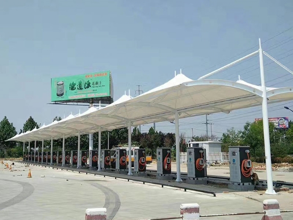 临朐膜结构汽车棚厂家